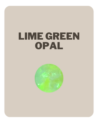 Lime Green Opal