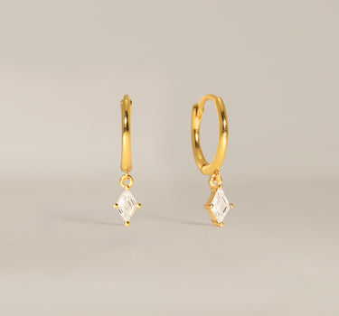 Diamond Cut Hoops